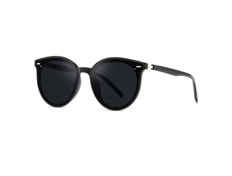 Clásico viejo GM gafas de sol polarizadas versión coreana femenina gafas de sol hombre retro pequeño marco negro