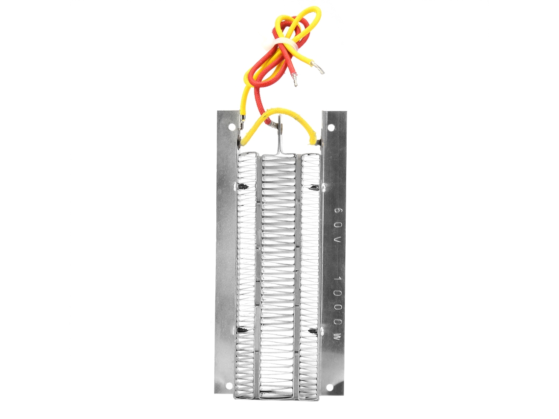 Calentador De Aire Cerámico Ptc 1000w 60v Elemento Calefactor Conductivo Eléctrico