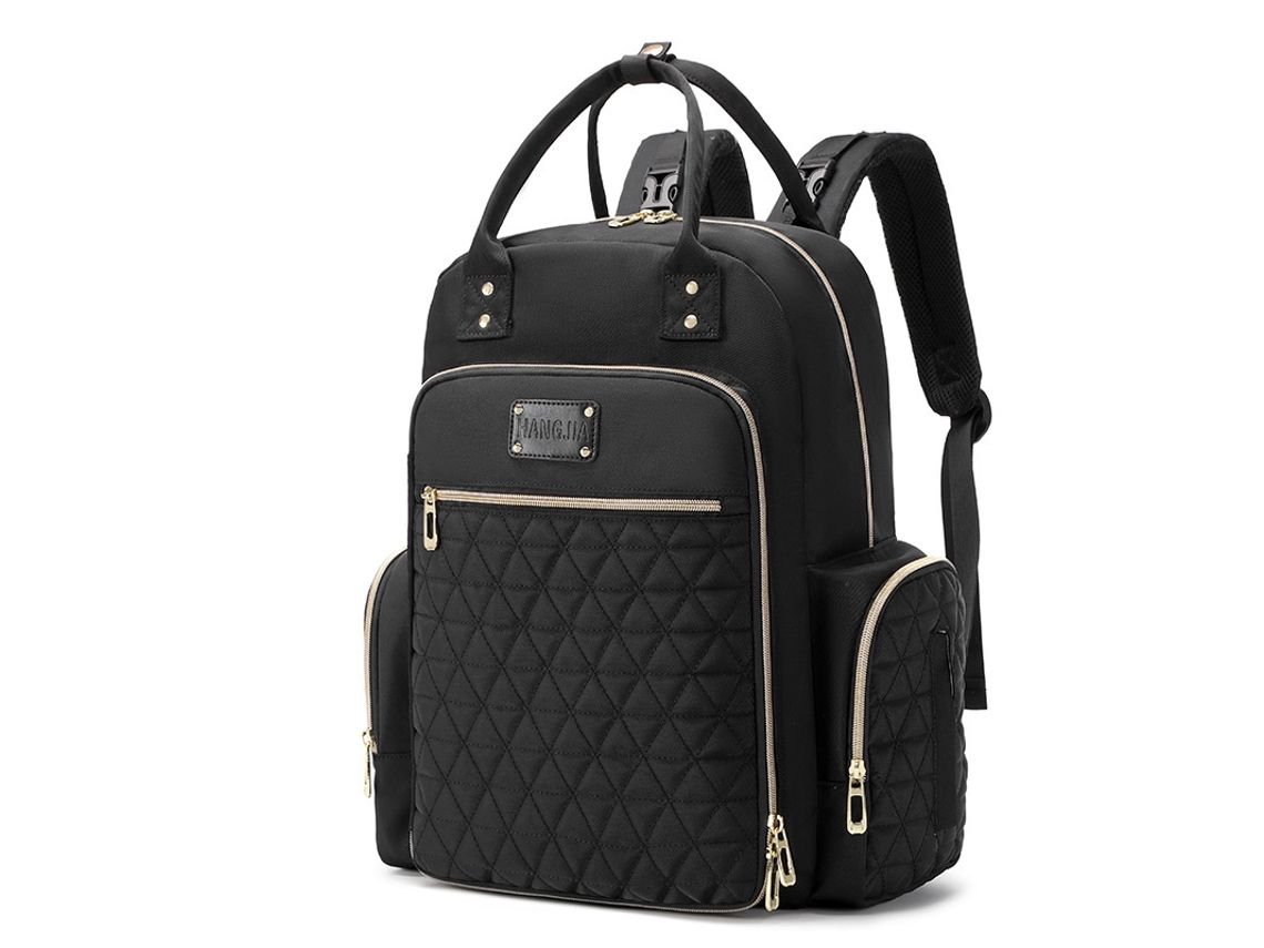  Bolsa Multifuncional De Grande Capacidade Para Mãe E Bebê Mochila Portátil Para Fraldas