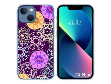 Carcasa iPhone 13 Mini (5.4) TUMUNDOSMARTPHONE Dibujos Multicolor
