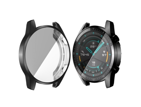 Huawei Watch GT2 46 mm Caja de reloj de TPU con todo incluido (negro)