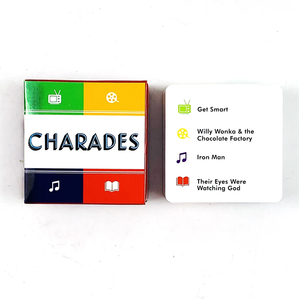 Mini Jogo De Adivinhação Com Cartas Para Festas Em Família, Perfeito Para Animar Qualquer Festa.