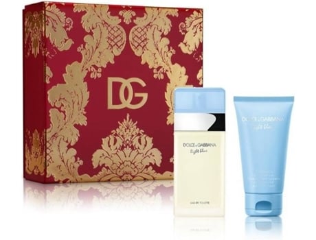 Cofre de Perfume DOLCE & GABBANA Light Blue Eau de Toilette (50 ml) + Crema Corporal (50 ml)