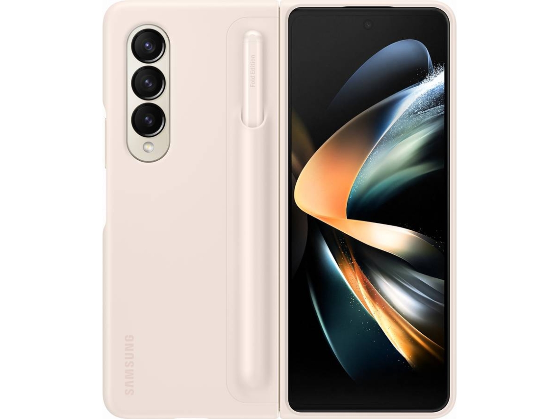 Funda SAMSUNG Samsung Z Fold 4 con Soporte Pen Bege