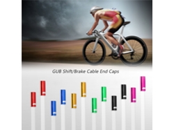 100 Tapas De Aluminio Para Extremos De Cables De Freno/cambio De 4 Mm/5 Mm Para Bicicleta Gub