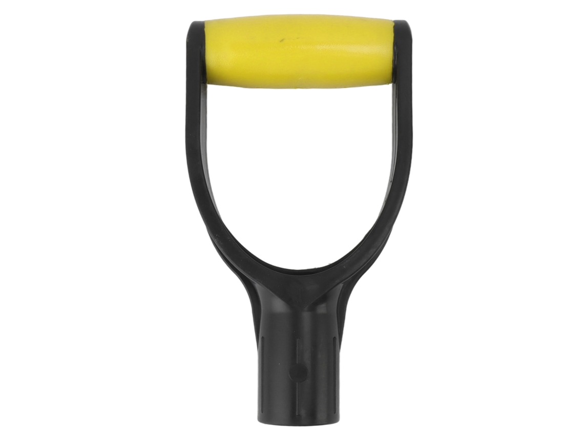 Mango En D De Silicona Para Pala, Diámetro Interior De 32 Mm, Repuesto, Antideslizante, Amarillo/negro.
