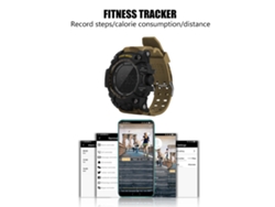 Reloj Inteligente (bluetooth Impermeable) Ex16s Reloj Inteligente (amarillo Camuflaje)