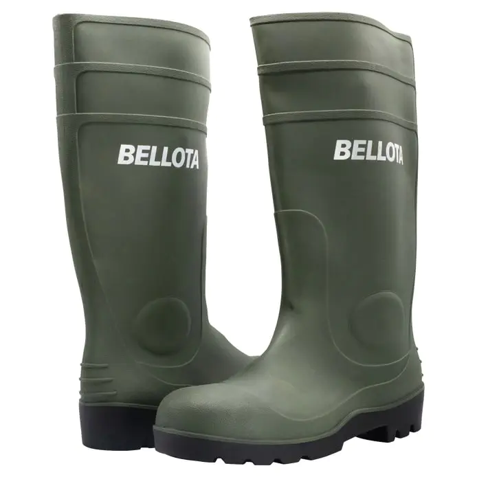 Botas De Agua Impermeables Bellota Bota De Seguridad Pvc S5 Verde Eu 46