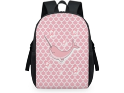 Mochila Tropicallife Estampado Unicornio Escamas Pez Para Niños Niñas Hombres Mujeres Mochila Escolar Infor