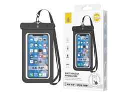 Bolsa Impermeable One Plus NR9270 por Xiaomi Redmi Note Pro Plus 12 5G Negro