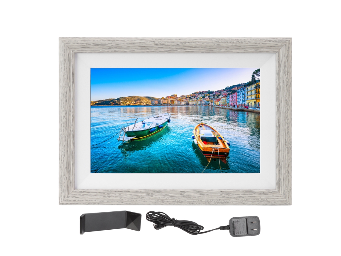 Pizarra digital blanca de 10'' con pantalla táctil Wi-Fi y enchufe estadounidense de 100-240 V.