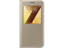 Funda SAMSUNG Galaxy A5 2017 S-View Dorado