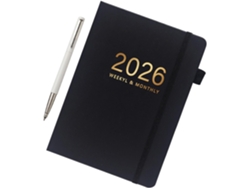 Agenda Semanal Y Mensual 2026 Cuaderno De Gesti N Del Tiempo A5 Organizador Bolsillo Para Adultos Viajes Estudios Hogar