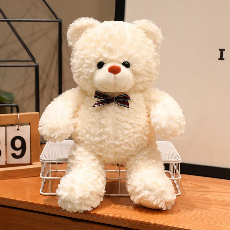 (blanco, 30 Cm) Oso De Peluche Realista De Dibujos Animados De 30 Cm