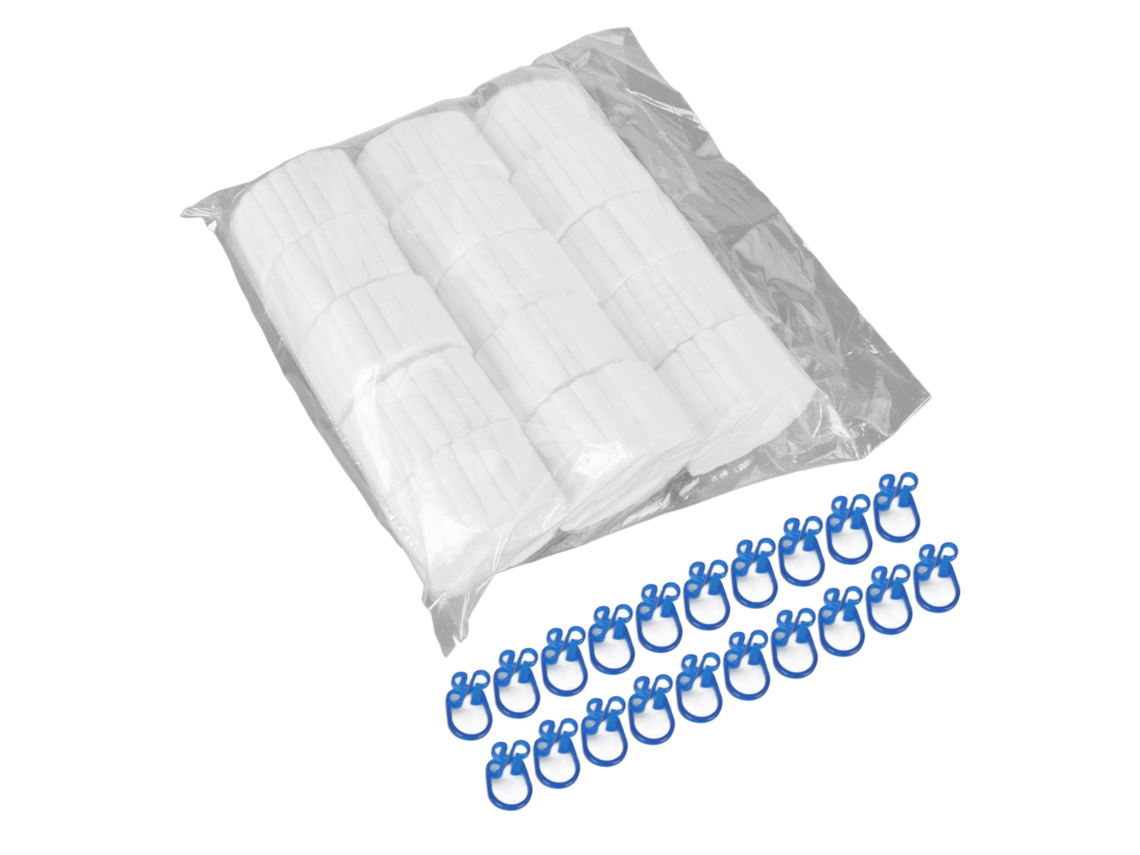 1000 Rolls De Algodón Dental Absorbente Suave Tapones Para Epistaxis Con 20 Clips Para Niños Y Adultos 3.8cm