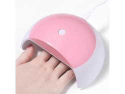 Lámpara LED para uñas, luz UV para secado de uñas, para dos manos, manicura de uñas de gel GOKOCO