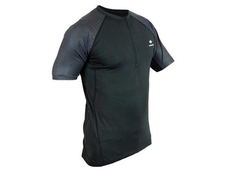 Camiseta de Hombre para Running RAIDLIGHT Negro (XL)