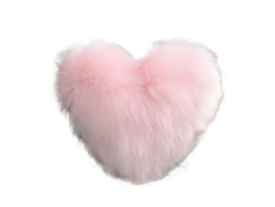 Cojín Corazón - En Peluche Para Días Festivos