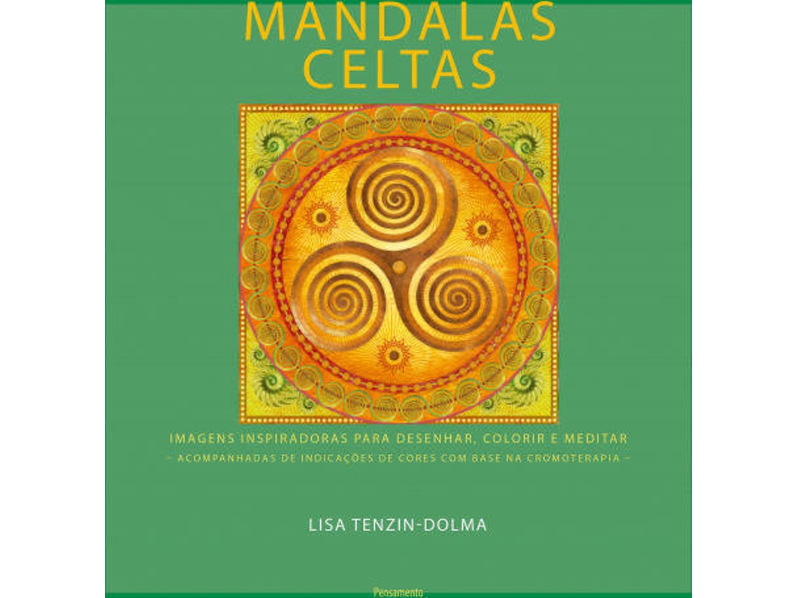 Libro Mandalas Celtas de Lisa Tenzin-Dolma (Portugués do Brasil)