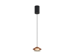 Lámpara colgante marrón y negro Ø 13 cm PICCOLA LED
