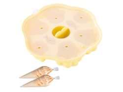 Molde De Silicona Para Pasteles Al Vapor Con Múltiples Cavidades, Antiadherente Y Esponjoso, Juego De Utensilios Para Hornear.