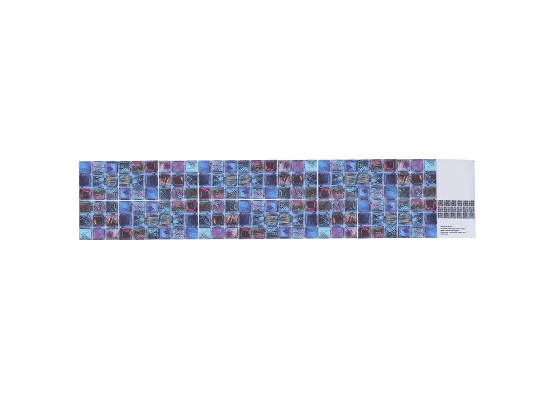 Adhesivo Decorativo Autoadhesivo De Pvc Para Azulejos De Pared, Resistente Al Agua, Para Cocina Y Baño, 10x10cm