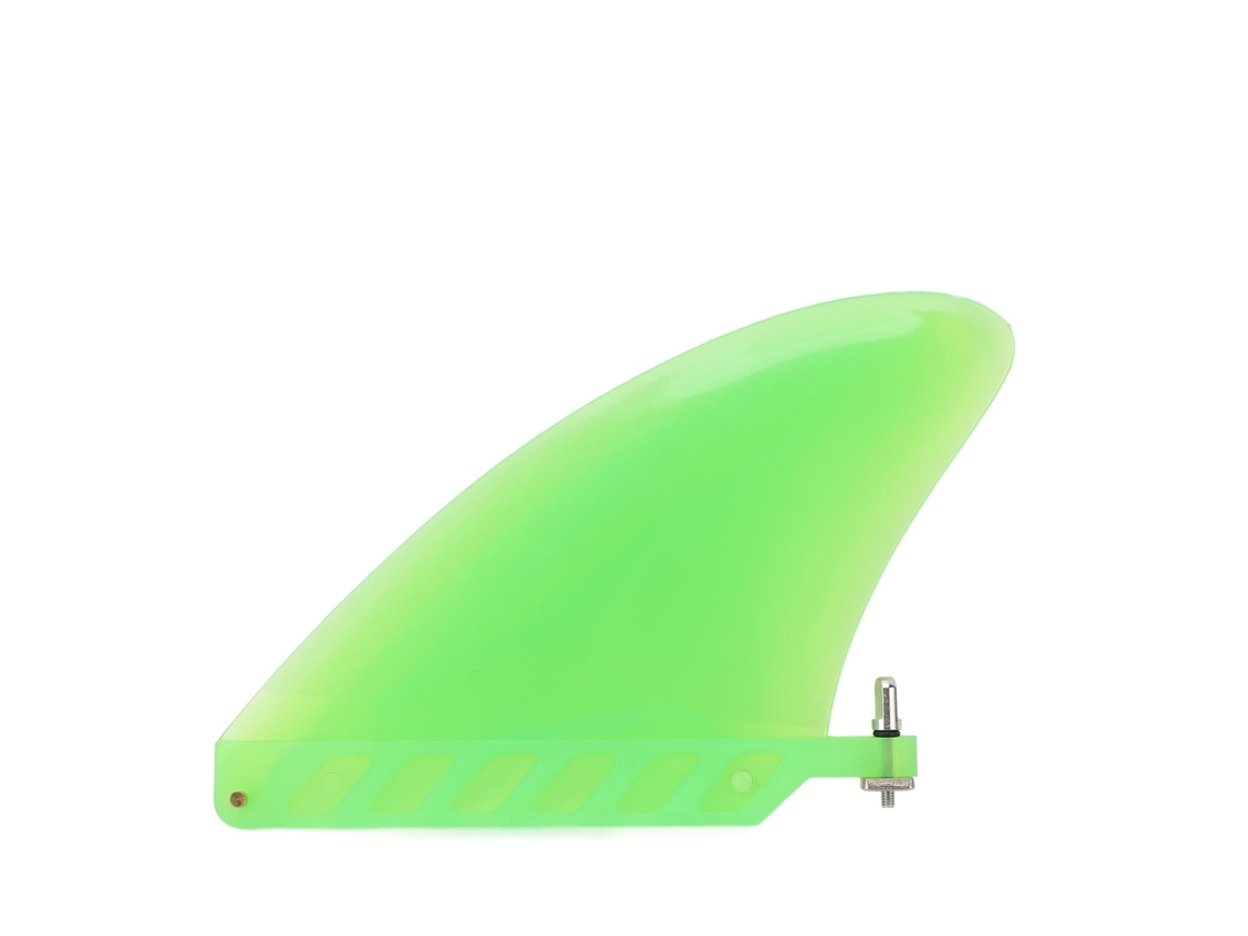 Aleta Para Tabla De Surf De 4,6 Pulgadas, Tpu, Ligera, Con Control Mejorado Y Diseño Elegante Para Longboard (verde).