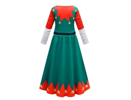 Disfraces de navidad cosplay vestido infantil 160