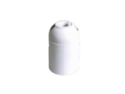 Gsc 101530004 | Portalámparas Termoplástico Liso E27 Blanco