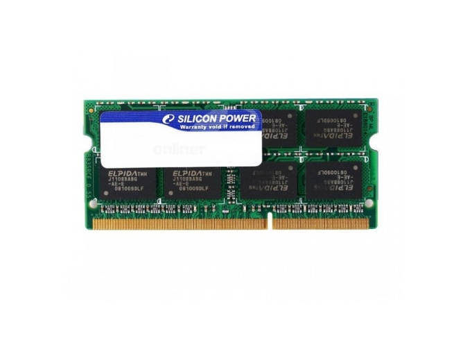 Memoria RAM DDR3 SILICON POWER SP004GBSTU160N02 (1 x 4 GB - 1600 MHz - Verde)