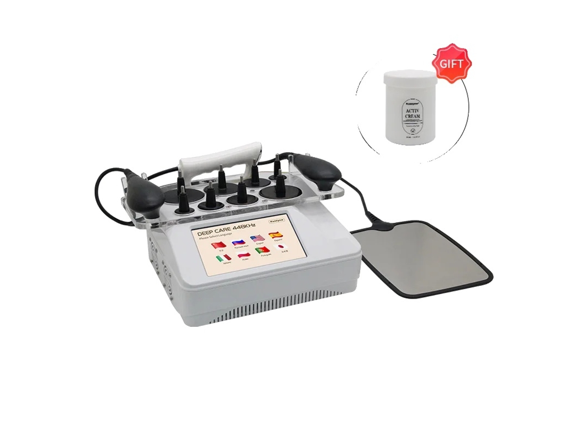 Dispositivo de terapia de radiofrecuencia para rejuvenecimiento de la piel y alivio muscular, 220 V UE con regalo OEM