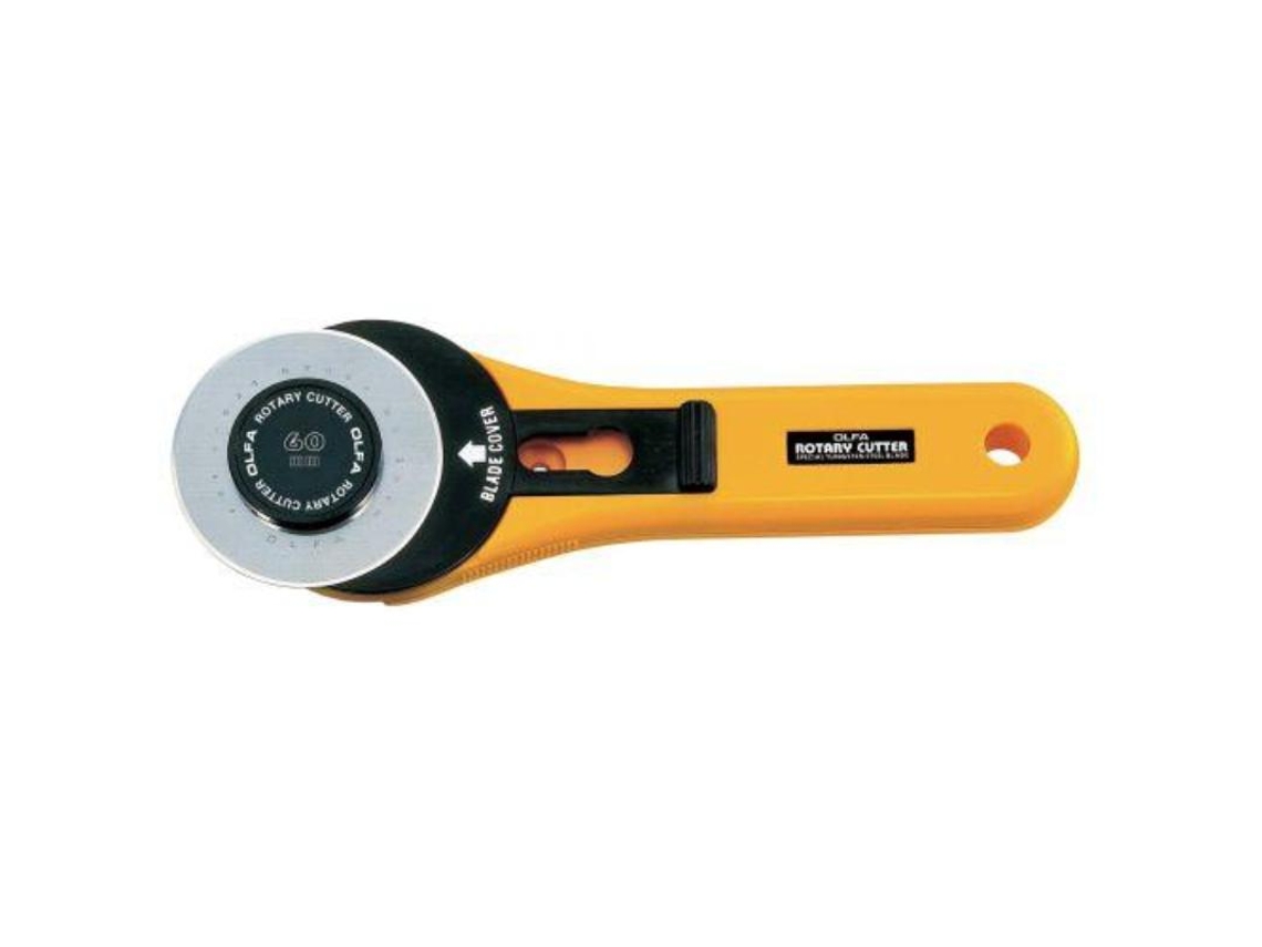 Cúter rotativo con cuchilla circular de 60 mm OLFA