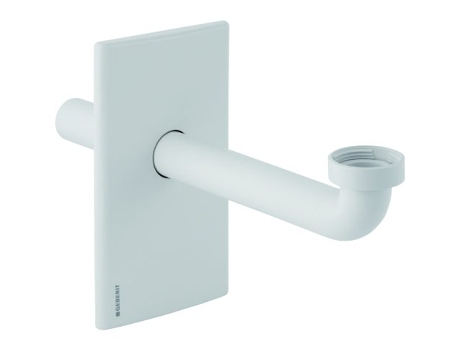 Conjunto prefabricado de GEBERIT para lavabo, con trampa de olor oculta