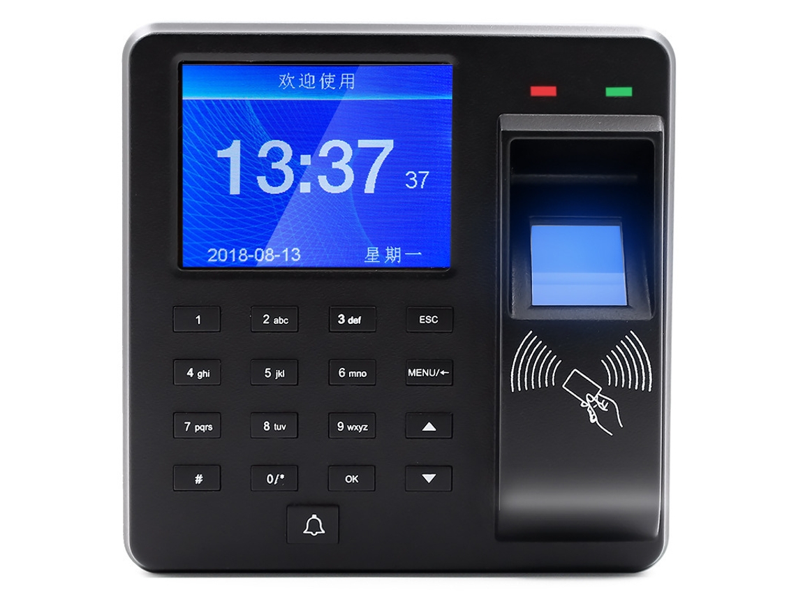 Sistema Biométrico De Asistencia De Huellas Dactilares, Grabadora De Reloj CHRUI (English)