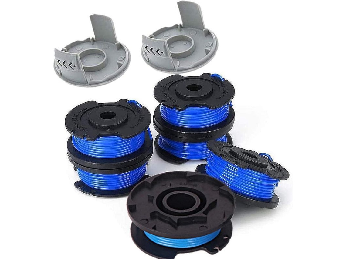 2026-bobina De Recambio Para Cortacésped Ryobi One+ Ac14rl3a 18v 24v 40v 0.065" 11ft 8 Piezas Con Tapas