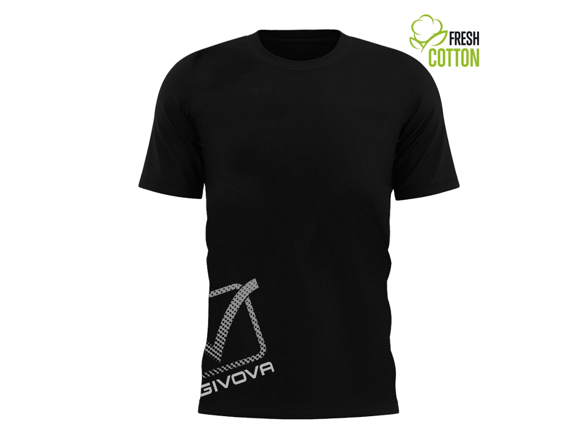 Camiseta de algodón reflectante Givova para hombre, talla XS