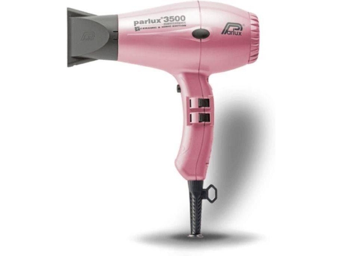 Secador de Cabello PARLUX 3500 Ionic Supercompact Rosa (2000 W)