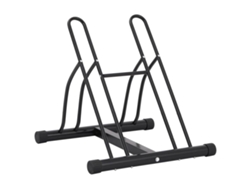 Soporte VIDAXL para 2 bicicletas suelo independiente acero