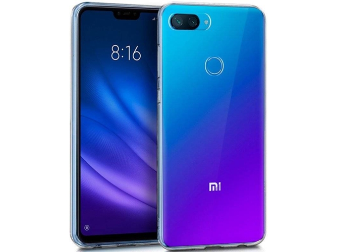 Carcasa Xiaomi Mi 8 Lite COOL Silicona Transparente