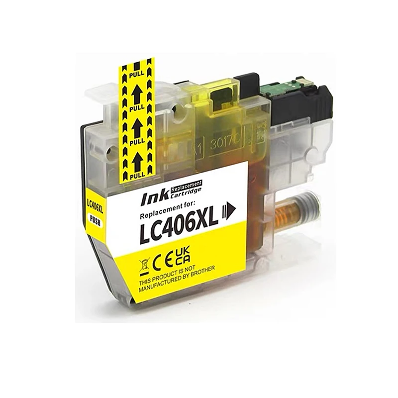 Lc406xl Ylc406 Lc-406 Lc-406xl Lc406xl Cartucho De Tinta Para Mfc-j4335dw J4345dw J4535dw J5855dw J5955dw J6555dw J6955dw