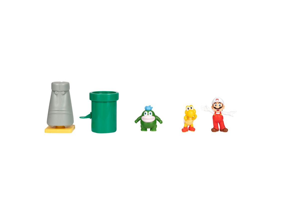 Super Mario Set Diorama del Desierto y Figura de Mario