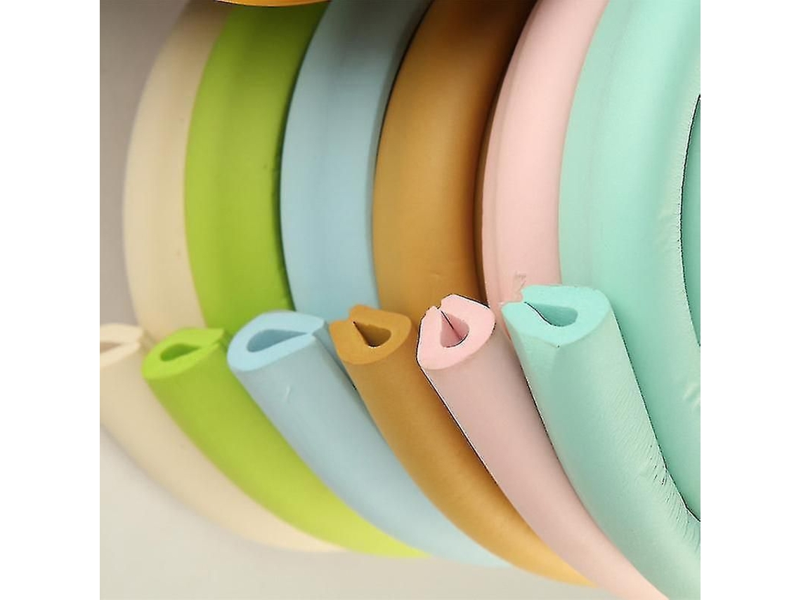 Protector De Esquinas De Espuma Suave U 2m Seguro Para Vidrio Con Adhesivo 3m Material No Tóxico