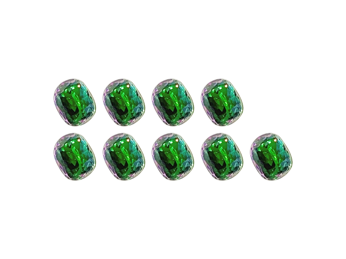 9 accesorios para uñas, broca de vidrio verde K9, forma puntiaguda NEVEANCE