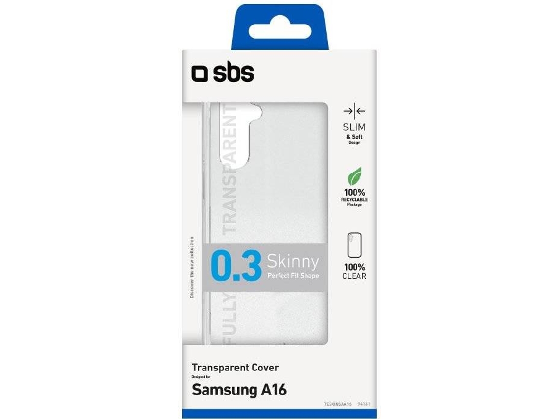 Funda SBS Skinny Samsung Galaxy A16 (Transparente)