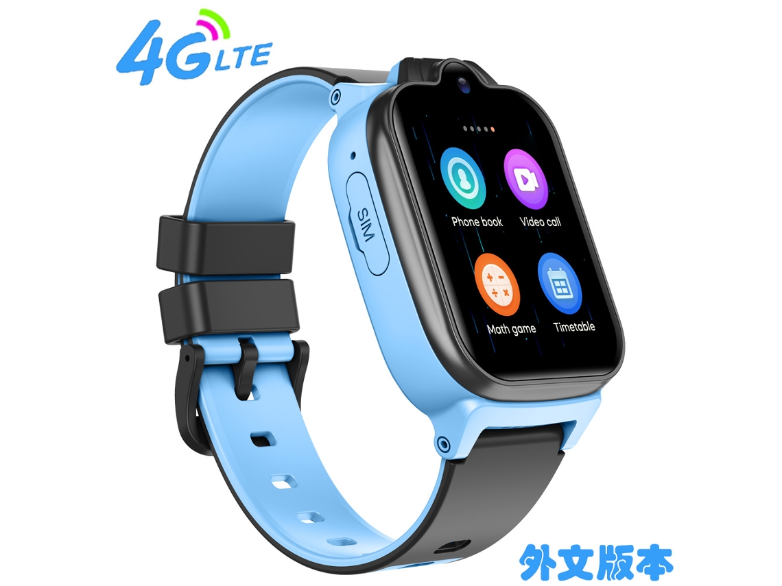 Reloj Con Teléfono 4g Para Niños (azul)