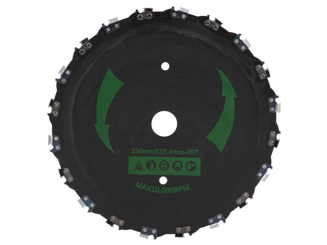 Hoja De Sierra Circular Para Cortacésped, 20 Dientes, Accesorio Para Cortar Césped, Arbustos Y Árboles Pequeños.