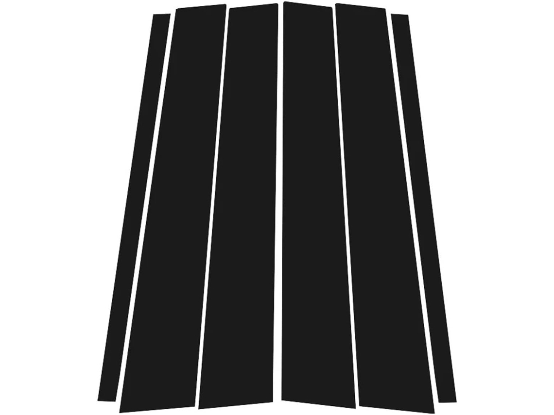 Pegatinas Para Coche, 1 Juego, Molduras De Ventanas, Paneles Puertas, Pilar Bc-pillar Land Rover Discovery