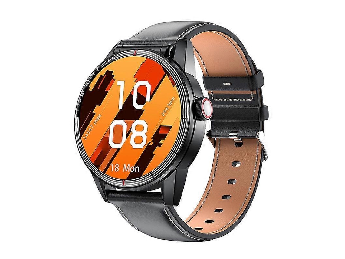 Reloj inteligente R6 TWS 2 en 1 con Bluetooth y control de la frecuencia cardíaca y el oxígeno en sangre, de 1,32 pulgadas, Hengrongshen