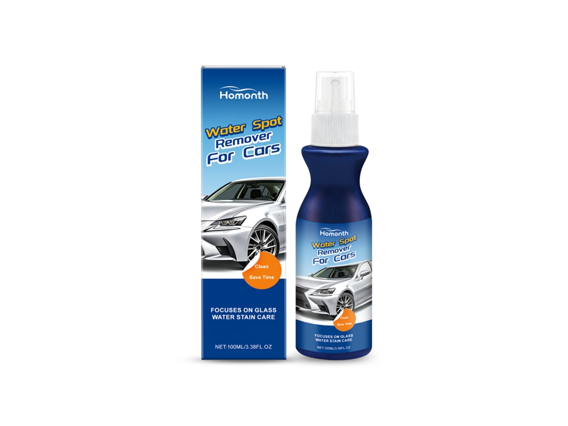 Eliminador eficaz de manchas de agua para coches