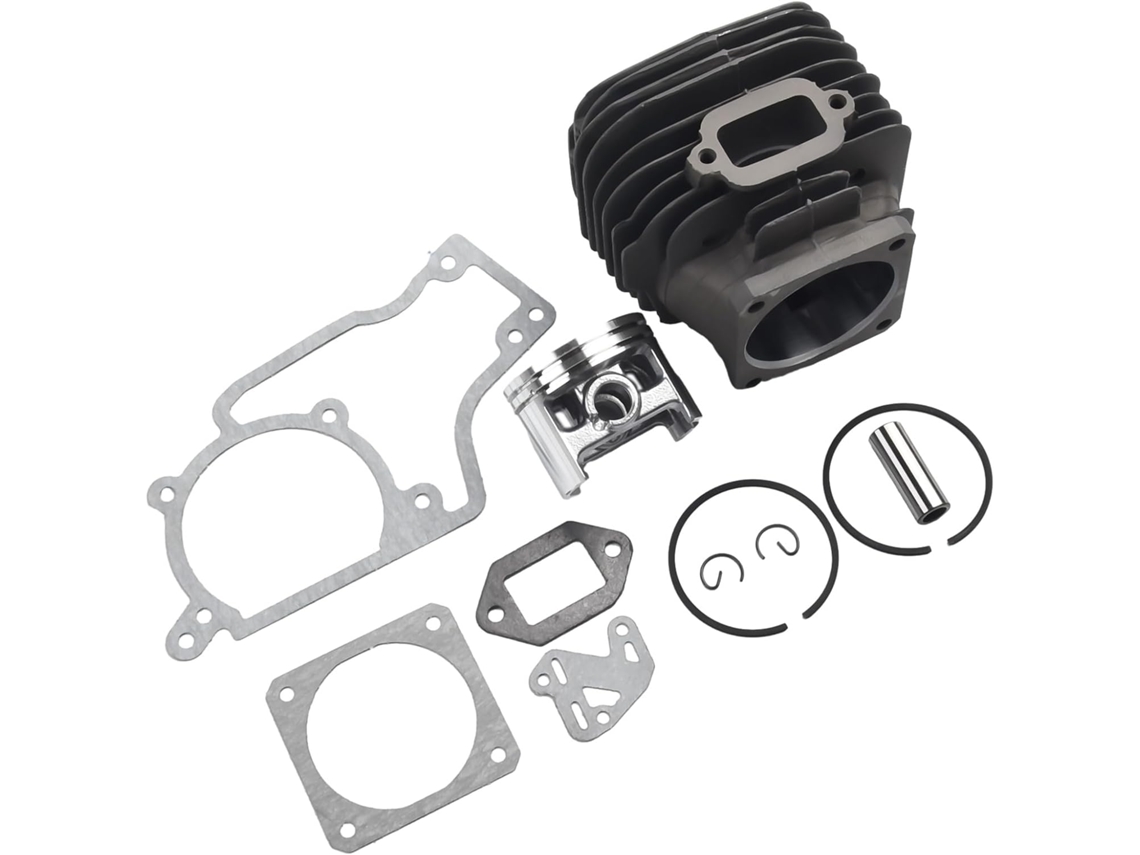 Kit De Pistón Y Culata 52 038 Ms380 Ms381 Mm | Para Motosierras. Con Juntas.
